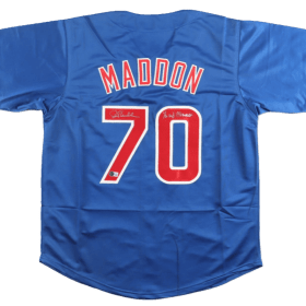 Cubs Joe Maddon Signed Jersey item