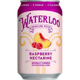 Waterloo Sparkling Water- Raspberry Necterine item