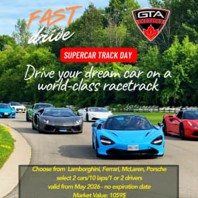 SPORTS & ENTERTAINMENT/Supercar Track Day item