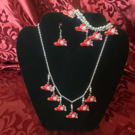 Red Hat Bow Set item