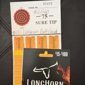 $100 Longhorn Gift Card item