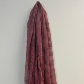 Sheer Scarf - Red tones item