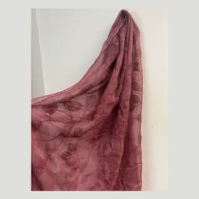Sheer Scarf - Red tones item