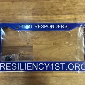 Supporter Blue License Plate item