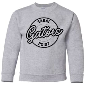 #4 Youth Grey Crewneck item