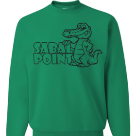 #16 ADULT Green Crewneck item