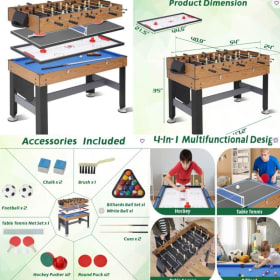 4 in 1 Multi-Game Table item