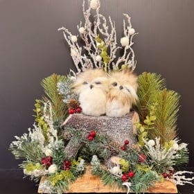 #11 Hiboux sur bûche item