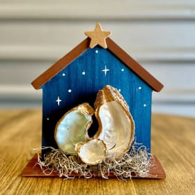 21. Oyster Nativity Piece item