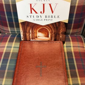 KJV Large Print Holman Study Bible item