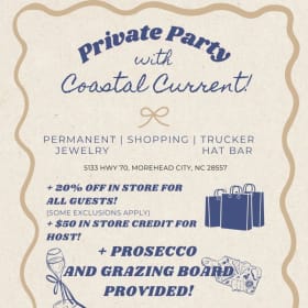 Coastal Current Boutique Private Party item