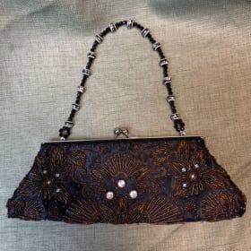 Vintage Style Tapestry Purse 2 item