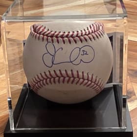 Justin Wilson Autographed Baseball (Authenticated) item