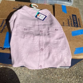 Purple Button Up (Size: Large) item
