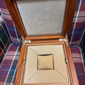 Amboyna Burl Wood Jewelry Box item