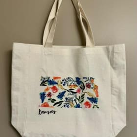 Kansas Flower Tote item