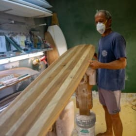 Custom Hand-Shaped Surfboard by Charlie Smith item