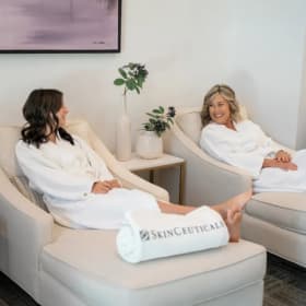 Signature Facial with Dermaplane, Hydro Jelly mask, Hot-Ston item