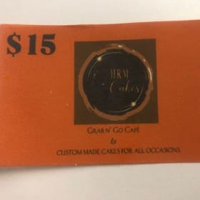 $15 HRM Cakes Gift Card (1 of 3) item
