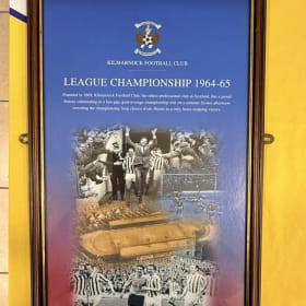 Set of three framed posters item