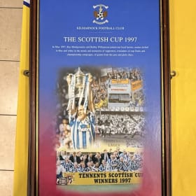 Set of three framed posters item