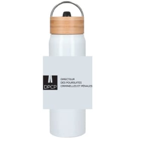 Bouteille en aluminium recyclé item