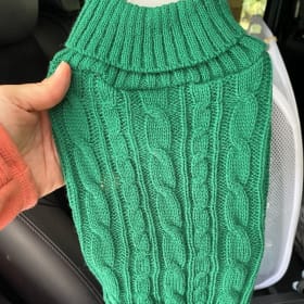 Top Paw Green Sweater (Size: Small) item