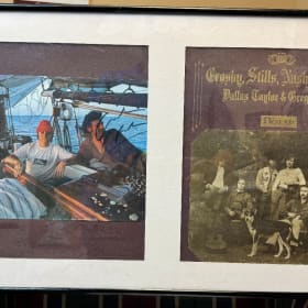 Crosby, Stills, Nash Signed Print item