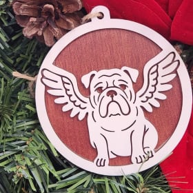 Bulldog with wings item