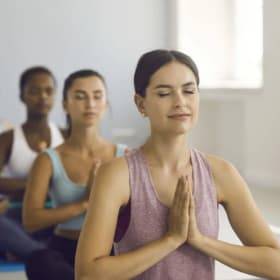 Restorative Yoga Class + Sound Bath 90 Mins item