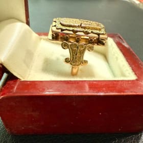 Rose Gold Mexican Ring item