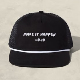 Black Trucker Hat item