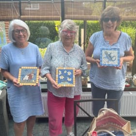 Mosaic Studio Workshop Day for 4 people item
