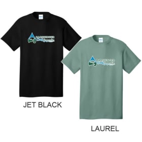 Adult Crew T-shirt, 2XL AVAIL COLORS IN DESCRIPTION item