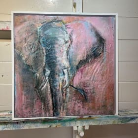 "Gaia" by Shriti Fernando - original framed painting item