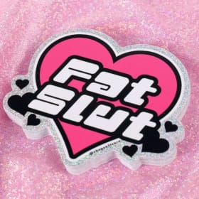 Fat Slut Sticker item