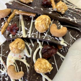 Écorces au chocolat noir item