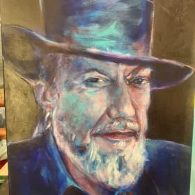 30–“Dr. John” Acrylic on Canvas item