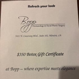 6Bopp Dermatology & Facial Plastic Surgery – Botox Treatment item