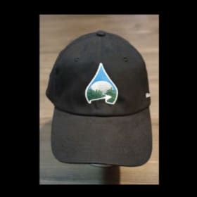 Embroidered Black Baseball Cap item
