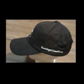Embroidered Black Baseball Cap item