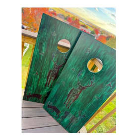 Deer Themed-Corn Hole Set item