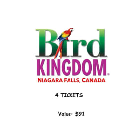 4 Tickets to Bird Kingdom item