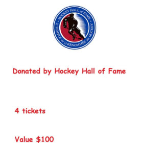 Hockey Hall of Fame - 4 tickets item