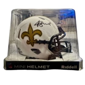 Jameis Winston Signed Saints Mini Helmet item