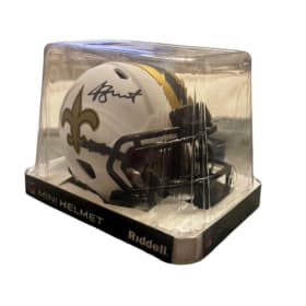 Jameis Winston Signed Saints Mini Helmet item