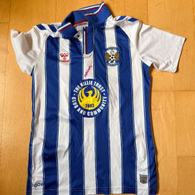 KFC Women Mhairi Crooks home top with Killie Trust logo item