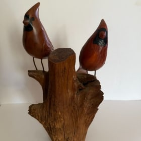 Bird Carving Statue item