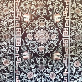 Large Chinese Silk Embroidery item