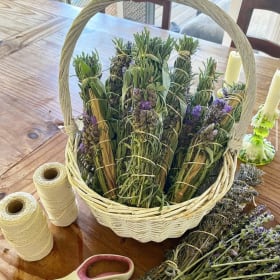 Lavender Gift Basket item